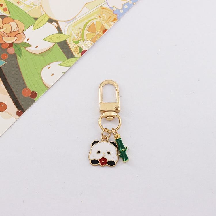 Wholesale Cute Panda Keychain